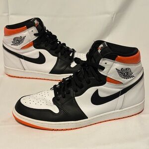 Nike Air Jordan 1 Retro High OG Electro Orange Shoes Men’s Size 14 555088-180